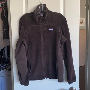 Brown Patagonia Light Full Zip Jacket